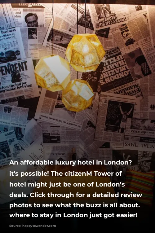 An affordable luxury hotel in London? YES it's possible! The citizenM Tower of London hotel might just be one of London's best deals. Click through for a detailed review with photos to see what the buzz is all about. Deciding where to stay in London just got easier!