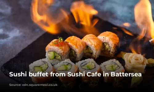 Sushi buffet from Sushi Cafe in Battersea