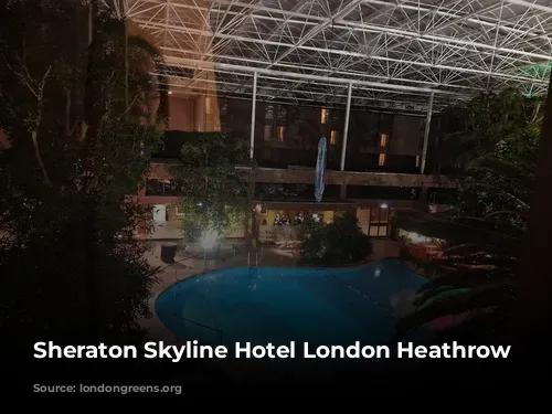 Sheraton Skyline Hotel London Heathrow