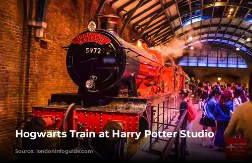 Hogwarts Train at Harry Potter Studio London