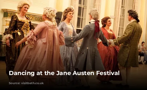 Dancing at the Jane Austen Festival