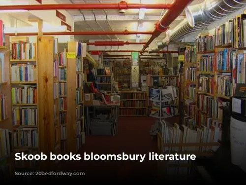 Skoob books bloomsbury literature