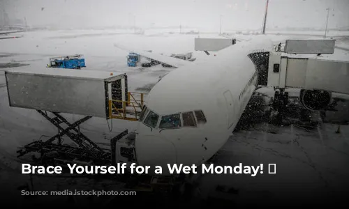 Brace Yourself for a Wet Monday! 🌧️