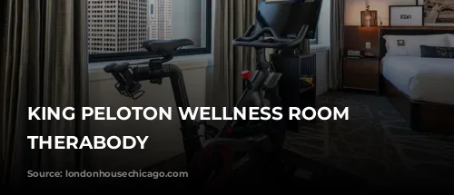 KING PELOTON WELLNESS ROOM WITH THERABODY