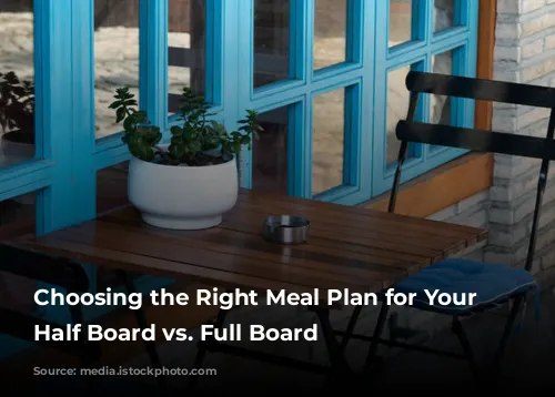 Choosing the Right Meal Plan for Your Trip: Half Board vs. Full Board