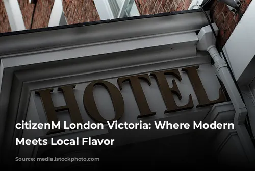 citizenM London Victoria: Where Modern Luxury Meets Local Flavor