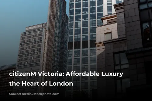 citizenM Victoria: Affordable Luxury in the Heart of London