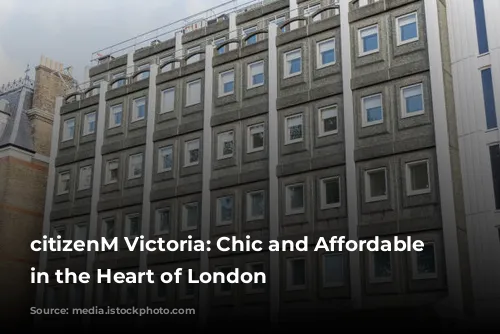 citizenM Victoria: Chic and Affordable Luxury in the Heart of London