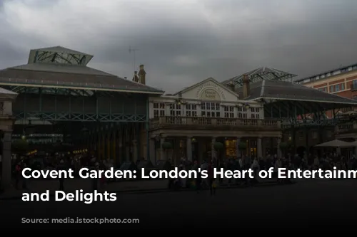 Covent Garden: London's Heart of Entertainment, Shopping, and Delights