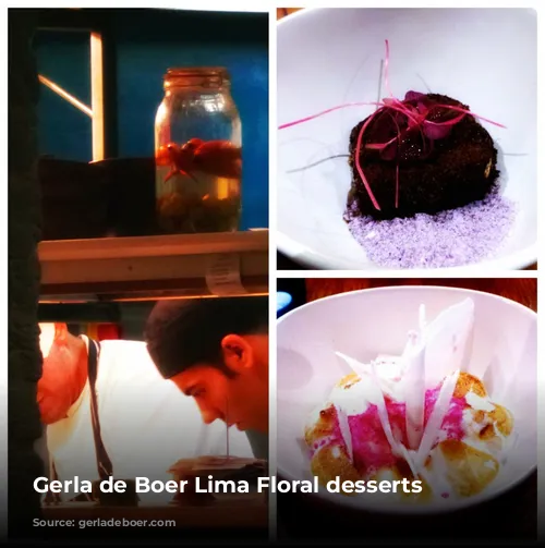 Gerla de Boer Lima Floral desserts