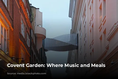 Covent Garden: Where Music and Meals Meet