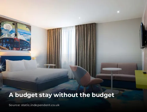 A budget stay without the budget look