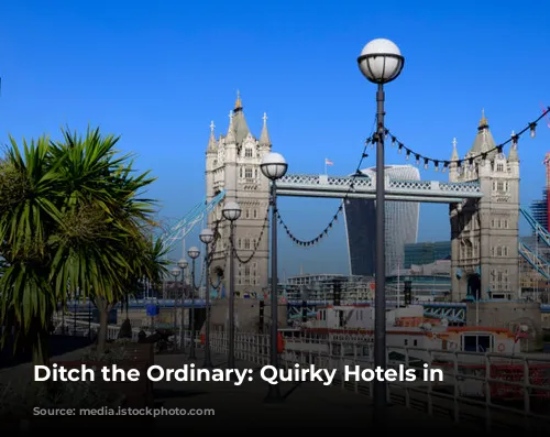 Ditch the Ordinary: Quirky Hotels in London