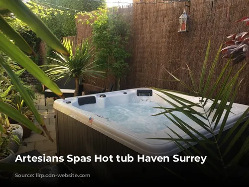 Artesians Spas Hot tub Haven Surrey