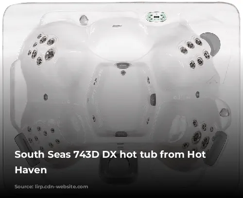 South Seas 743D DX hot tub from Hot Tub Haven