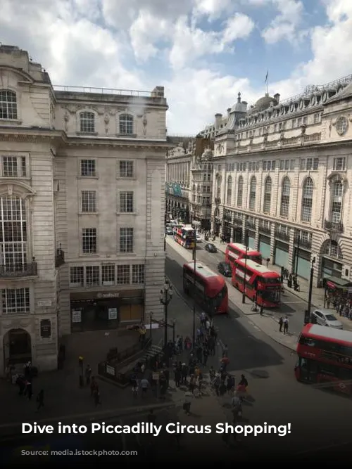 Dive into Piccadilly Circus Shopping!