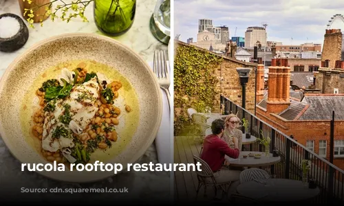 rucola rooftop restaurant