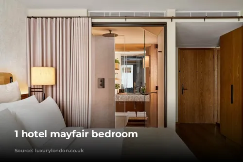 1 hotel mayfair bedroom