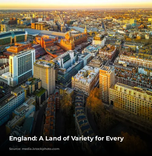 England: A Land of Variety for Every Traveler