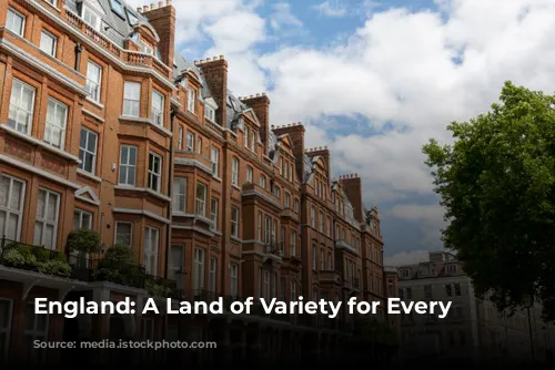 England: A Land of Variety for Every Traveler