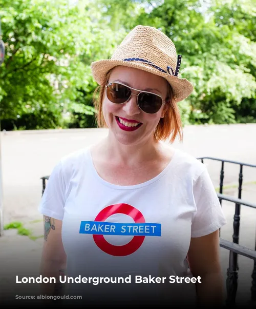 London Underground Baker Street Shirt