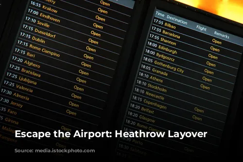 Escape the Airport: Heathrow Layover Adventures