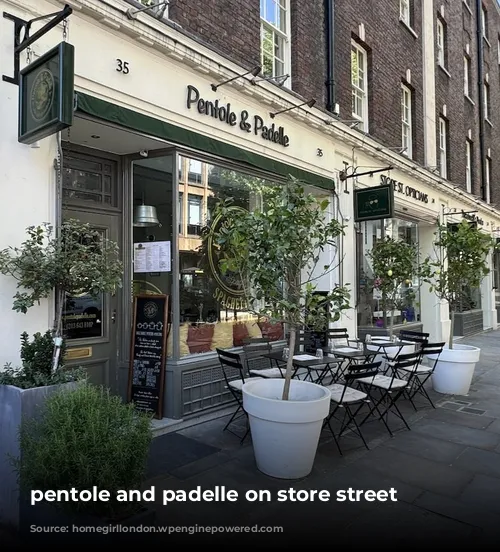 pentole and padelle on store street