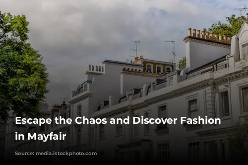 Escape the Chaos and Discover Fashion Heaven in Mayfair