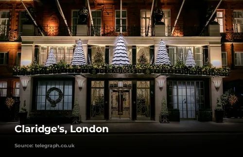 Claridge's, London