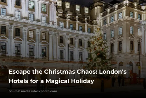 Escape the Christmas Chaos: London's Top Hotels for a Magical Holiday