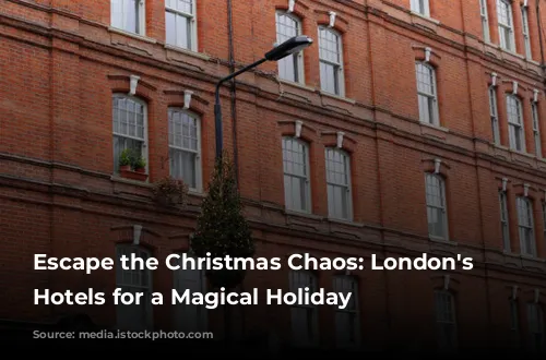 Escape the Christmas Chaos: London's Top Hotels for a Magical Holiday