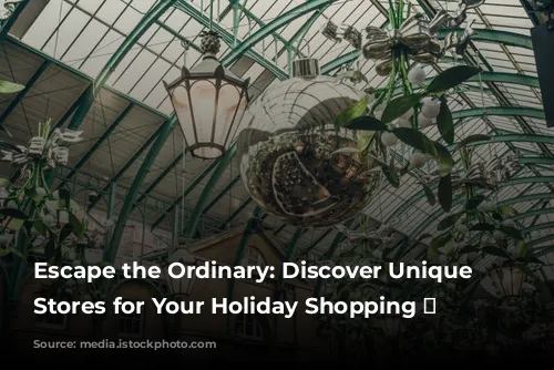 Escape the Ordinary: Discover Unique Craft Stores for Your Holiday Shopping 🎁