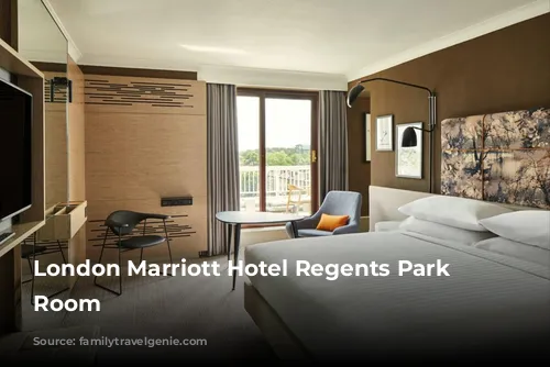 London Marriott Hotel Regents Park Deluxe Room