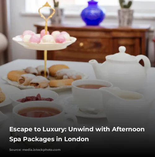 Escape to Luxury: Unwind with Afternoon Tea Spa Packages in London