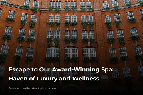 Escape to Our Award-Winning Spa: A Haven of Luxury and Wellness