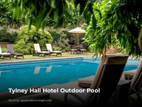 Tylney Hall Hotel Outdoor Pool