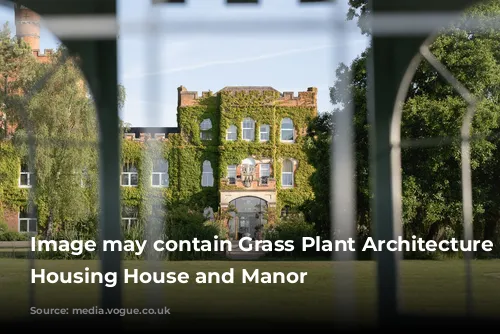 Image may contain Grass Plant Architecture Building Housing House and Manor