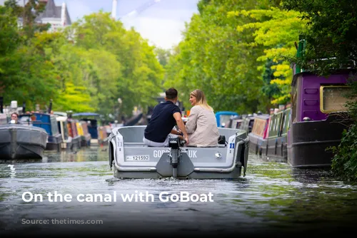 On the canal with GoBoat