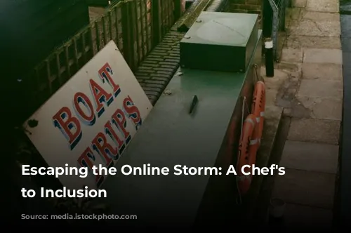 Escaping the Online Storm: A Chef's Journey to Inclusion