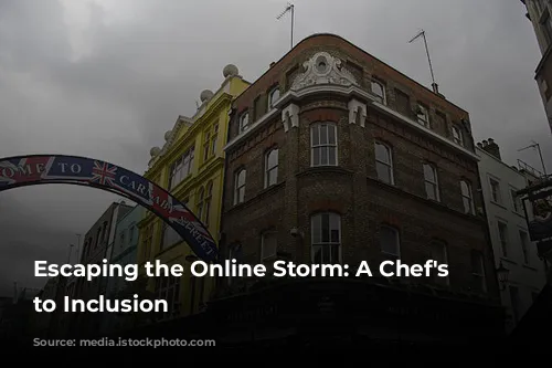 Escaping the Online Storm: A Chef's Journey to Inclusion