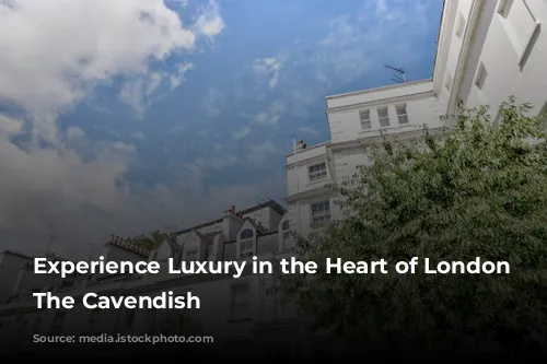 Experience Luxury in the Heart of London at The Cavendish