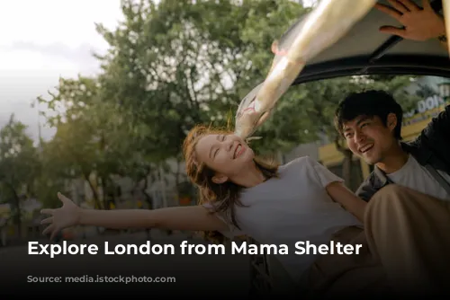 Explore London from Mama Shelter London!