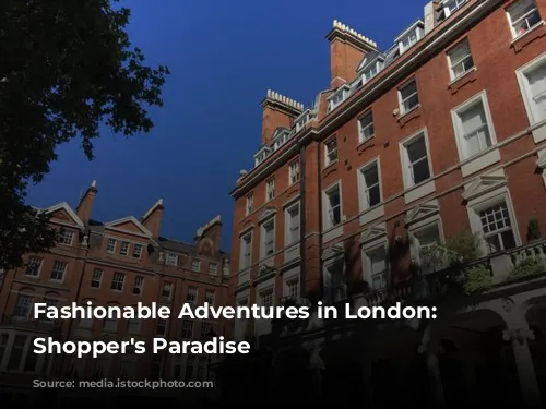 Fashionable Adventures in London: A Shopper's Paradise