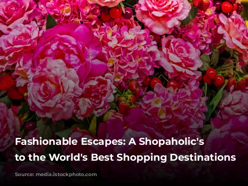 Fashionable Escapes: A Shopaholic's Guide to the World's Best Shopping Destinations