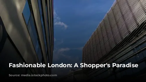 Fashionable London: A Shopper's Paradise