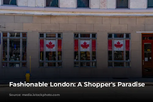 Fashionable London: A Shopper's Paradise