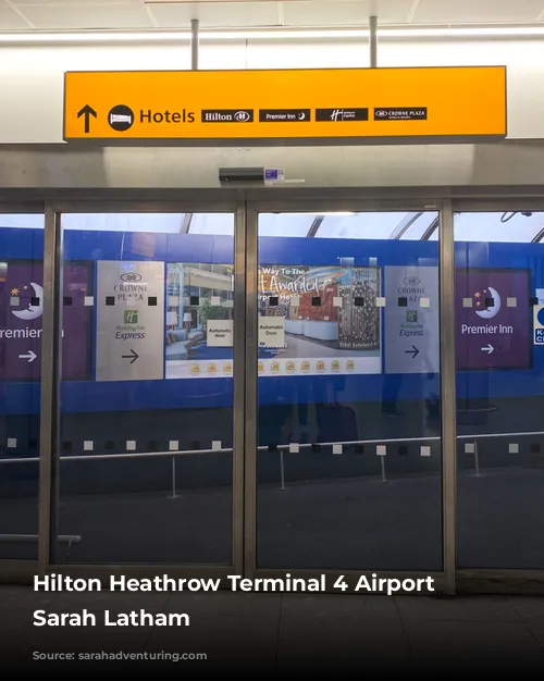 Hilton Heathrow Terminal 4 Airport Hotel Sarah Latham