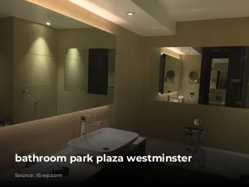 bathroom park plaza westminster review