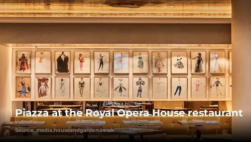 Piazza at the Royal Opera House restaurant review