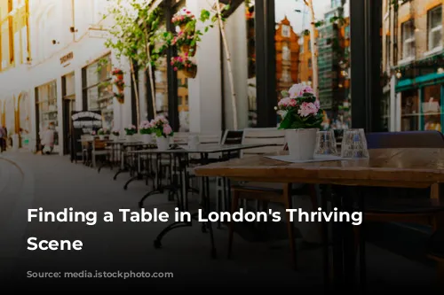 Finding a Table in London's Thriving Food Scene